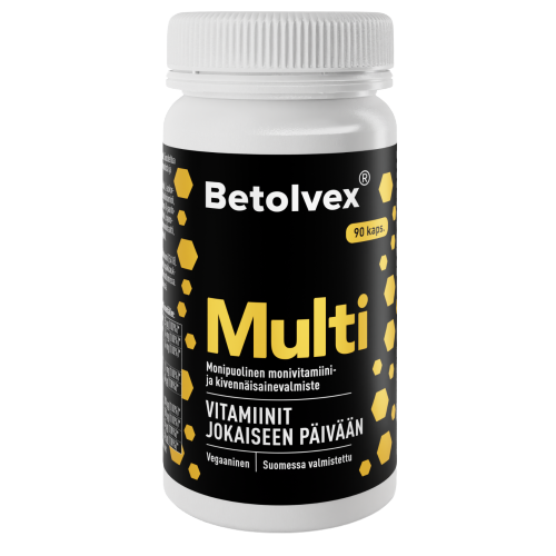 Betolvex Multi/Multi+A monitvitamiini 90 kaps.