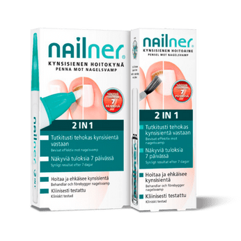 Nailner 2 in 1 kynsisienen hoitokynä/- aine 4/5 ml