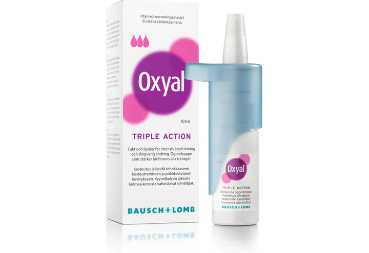 Oxyal Triple Action silmätipat 10 ml