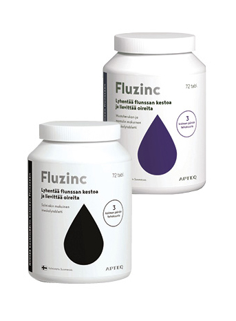 Apteq Fluzink 72 tabl.